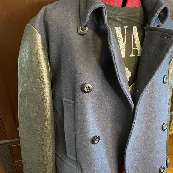 Danier Wool & Leather Jacket Sz.L - Picture 15 of 16